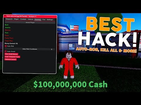 BEST JAILBREAK HACK | AUTO-ROB, KILL ALL + GUN MODS & MORE [ROBLOX]