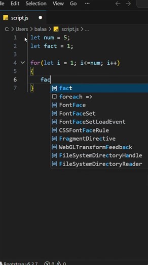 Factorial in JavaScript Explained! 🔢💻 Easy for Beginners