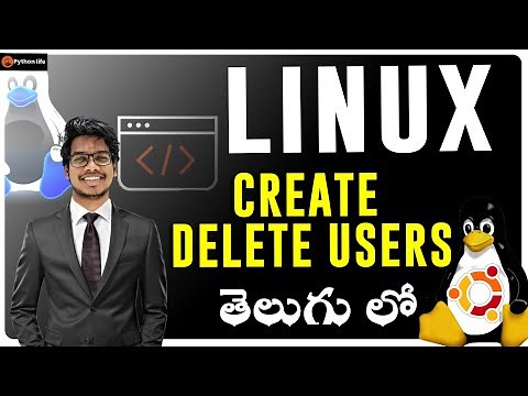 Creating and Deleting Users | pythonlife