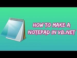 How To Make a Notepad In VB.NET || By Prince Tech
