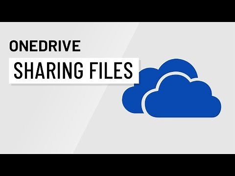 OneDrive: Sharing Files