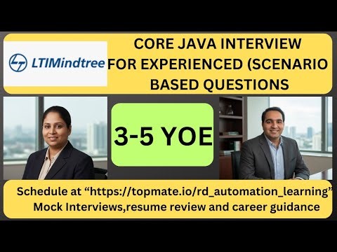 Java Interview Experience at LTI Mindtree | Real-Time Questions & Answer