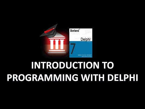 Delphi Programming Tutorial - Introduction To Programming with Delphi