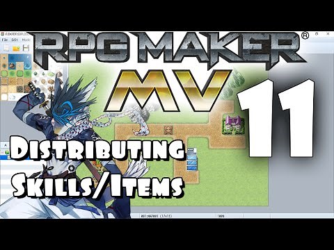 RPG Maker MV Tutorial #11 - Distributing Skills/Items in the Game!