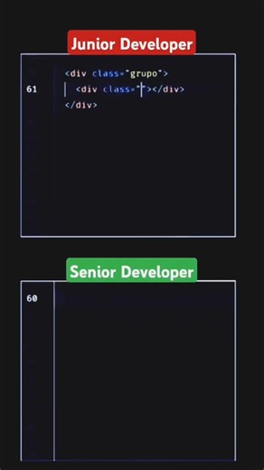 Junior Vs Senior Developer #programming #html #javascript #webdevelopment #html5 webdesign css3 | M-SoftTech