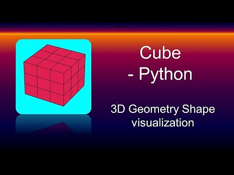 How to draw Cube (3D) shape in Python Matplotlib
