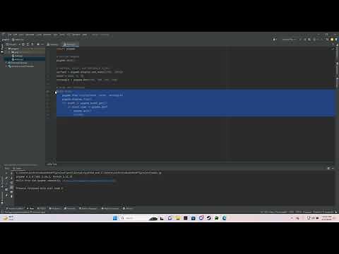 How to draw a rectangle in Pygame - Python Programming Tutorial