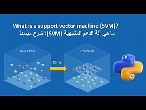 What is a support vector machine (SVM)? ما هي آلة الدعم المتجهية (SVM)؟ شرح مبسط