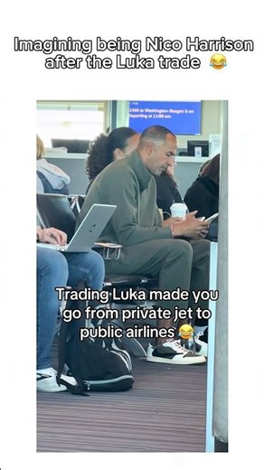 Mavs GM Caught Flying Commercial After Luka Trade ✈️