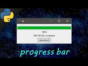 Learn Python tkinter GUI progress bars easy 📊