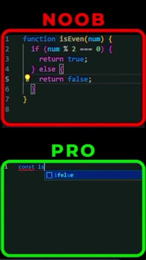 noob vs pro 🤯🤯 #codinglife #coding #correctcoding #codingtips #codeprep #python #code #css #html #ct