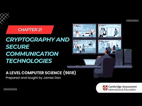 AS & A Level Computer Science (9618) -Chapter 21: Cryptography and Secure Communication Technologies
