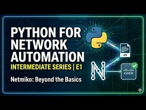 Python Network Automation with Netmiko | Automate Cisco Routers & Switches