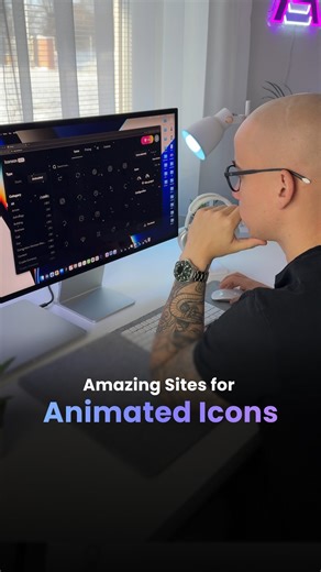Amazing sites for animated icon libraries! 1. LordIcon is the most extensive library with more than 40k icons! 2. Animated Icons Co provides detailed animated icon set easily customizable in web browser 3. Lucide Animated collects famous Lucide icon library in animated format 4. IconSax library provides both static along animated version of my favorite icon set #ui #ux #uitrends #userinterfacedesign #appdesigner | janm_ux