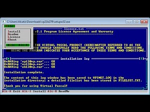 1 - Premier pas en Pascal avec Windows Free Pascal