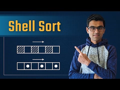 Shell Sort - Data Structures & Algorithms Tutorial Python #18