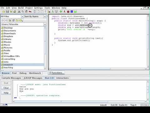 Introduction to functions in Java