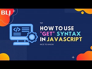 How to use "get" syntax in JavaScript
