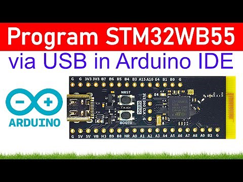 How to Program STM32WB55 Black Pill via USB in Arduino IDE | Complete Step-by-Step Setup Tutorial