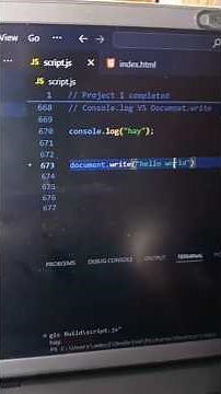 Console.log vs Document.write() | JavaScript Quick Guide | CodeBook