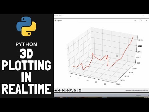 [SOURCE CODE] Python 3D Plotting Live Data in Real-Time
