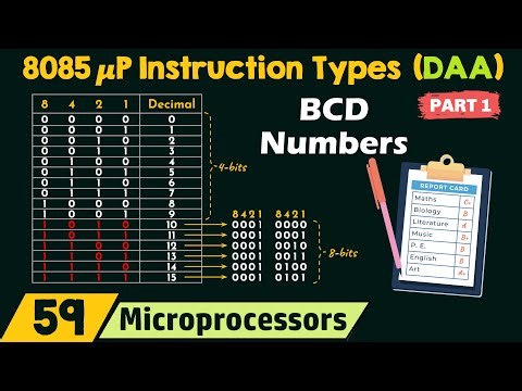 8085 Microprocessor Instruction Types: DAA (Part 1)