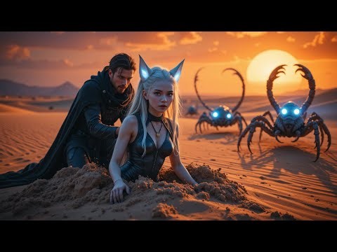 I Found an Alien Werewolf Girl Buried in the Sand—She Was Still Alive| HFY sci-Fi Story