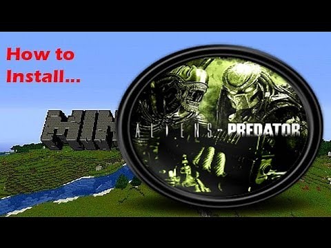 Minecraft Mod Tutorials - How to Install Alien Vs Predator Mod (1.7.2+)