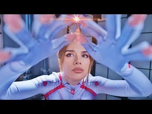 ASMR Alien Cranial Nerve Exam for Sleep