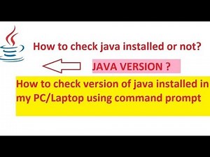 How to check java version on windows 10 in our pc/Laptop 🤔🤔 is JDK is installed or not ?