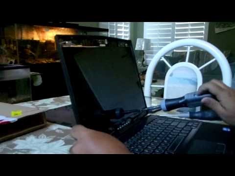 How to replace laptop screen Alienware M14x R2