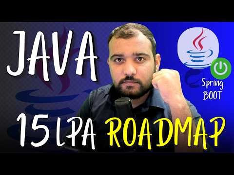 How to Become JAVA Developer in 6 months | Java ROADMAP 2026 🔥