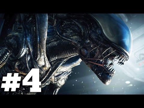Alien Isolation Walkthrough Gameplay Part 4 - "Find The Data Cell" (PS4)