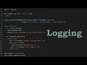 Logging in Python - Logging Levels, Formatting and Logging to Files