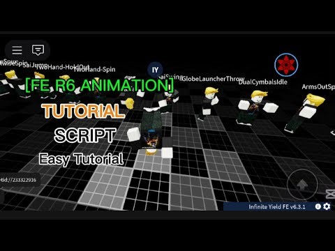 (FE R6 ANIMATION TUTORIAL 🔥) / [Roblox] How to make Fe Animations