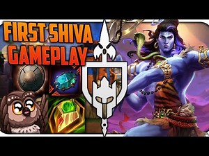 SHIVA GAMEPLAY FIRST LOOKS! STRONGEST SMITE ULTIMATE IN YEARS!