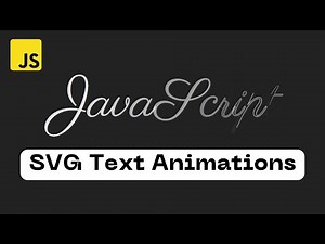 Add Handwritten SVG Text Animations to Your Site with JavaScript