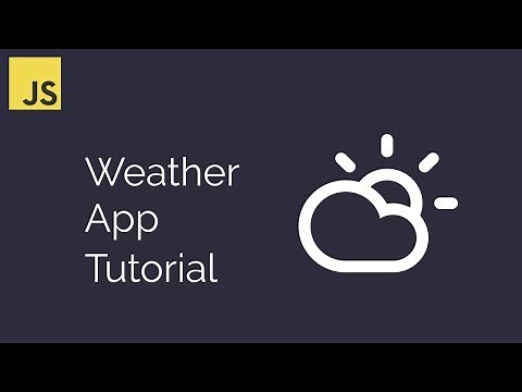 Build A Weather App With Vanilla Javascript Tutorial | Javascript For Beginners