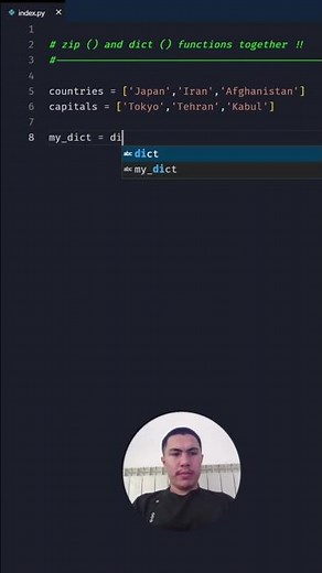 Create Dictionaries from Lists in Python | zip() + dict() in 60 Seconds #python #coding