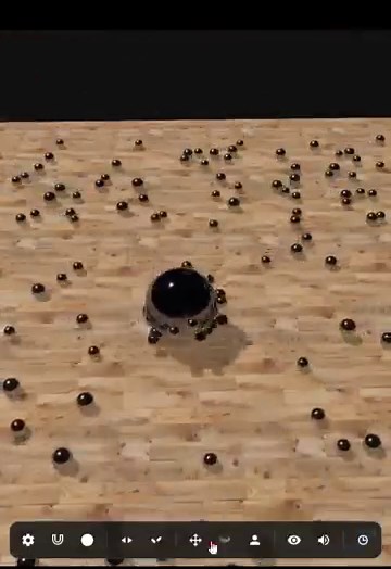 Virtual Magnet Simulator | ASMR #physicssimulation #magneticgames #magneticballs #javascript #asmr