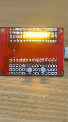Arduino LED Chaser #kiyanislab #jlcpcb #ledchaser #arduinoproject #diy