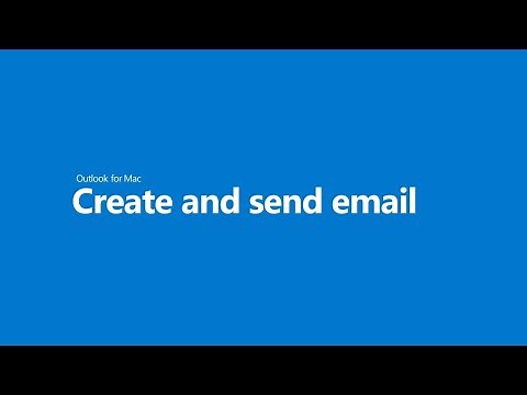 Create and send email in Outlook for Mac