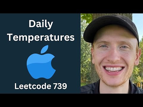 Daily Temperatures - Leetcode 739 - Stacks (Python)