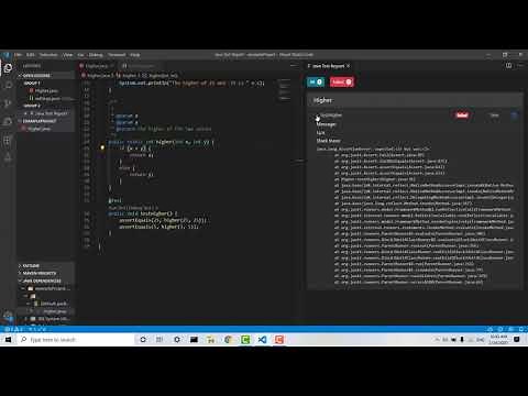 JUnit Testing in VS Code
