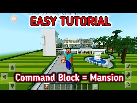 How To Build House in Minecraft Using Command Block