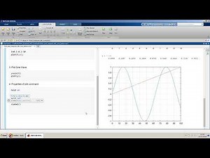 Plot and subplot command using MATLAB Live Editor