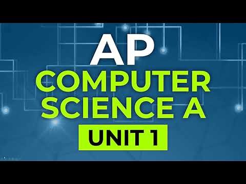 AP Computer Science A - Unit 1: Primitive Types