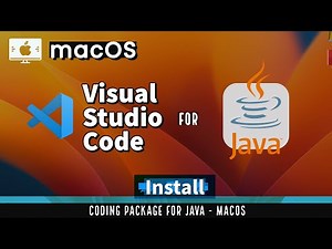 How to Install JDK / Setup Visual Studio Code for Java on macOS (2023) | Set JAVA_HOME