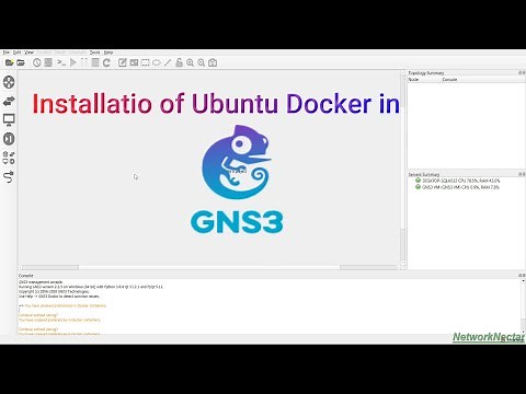 7.GNS3-Network Automation With Python/How to import/install Ubuntu Docker containers into GNS3