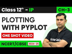 Chapter 3 - Plotting with PyPlot—Full Chapter In One Video | Class 12th Informatic Practices—065